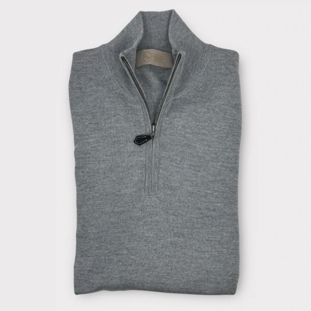 Easy Care Merino 1/4 Zip - Image 4